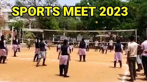 Sports meet at Sankara polytechnic college on 23.3.2023