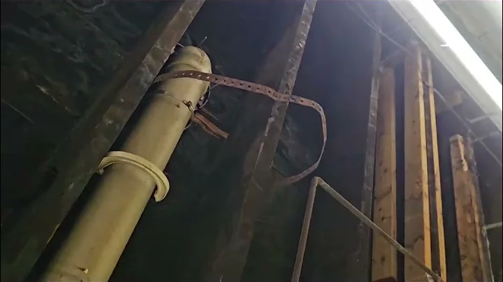 Glen Ave Plaza Berlin NH sewer inspection and marking sewer layout 