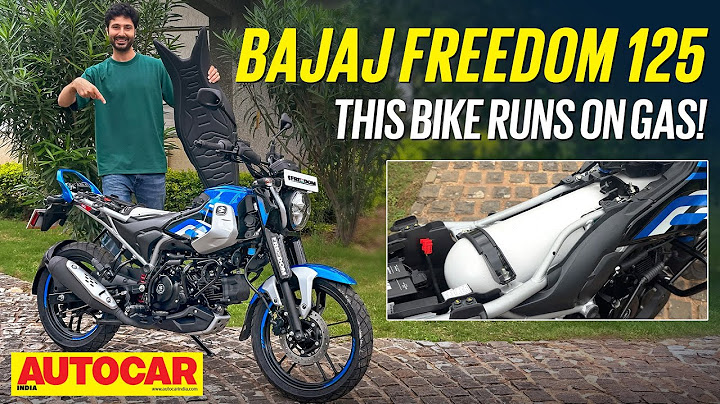 Bajaj Freedom 125 - CNG bike with 330km range | Price, features, specs | Walkaround | Autocar India