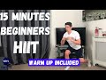 Hiit beginners workout  at home  without equipment