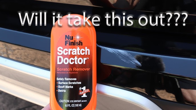 Nu Finish Scratch Doctor safely removes surface scratches scuff