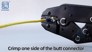 PVC butt connector wiring introduction