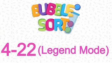 Bubble Sort Level 4-22 [SOLUTION]