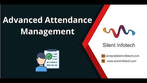 Advanced Attendance Management Module in Odoo
