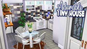 Cute Little Starter Home | The Sims 4 Speed Build (No CC) House