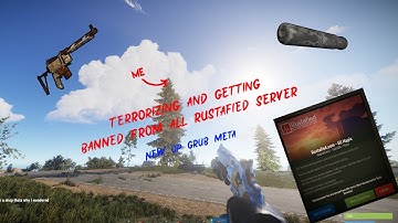Getting BANNED from Rustafied because of my new INSANE META
