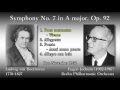 Beethoven: Symphony No. 7, Jochum & BPO (1952) ベートーヴェン 交響曲第7番 ヨッフム