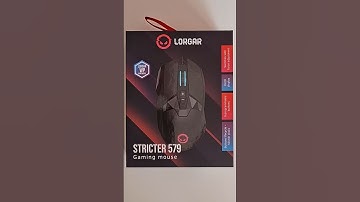 Unboxing the Lorgar Stricter 579 USB gaming mouse - comfort and performance in one powerful package