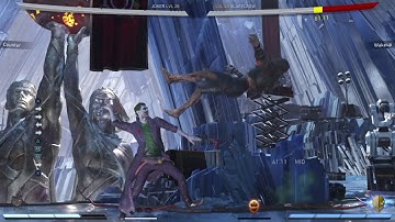 Injustice 2 joker vs tech roll back dash idea