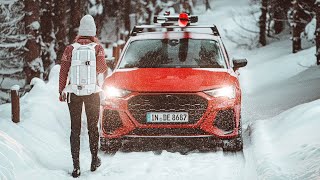AUDI RS Q3 2020 | A Snowy First Drive!