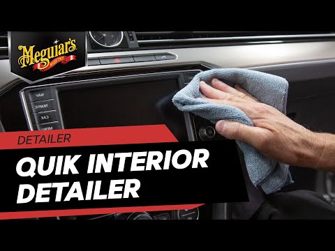 Meguiar's Quik Interior Detailer Cleaner Vs. Chemical Guys Inner Clean All  Surface Car Care Review 