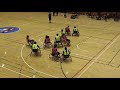 藍野大学TOPS-山 VS すわろ〜ず 前半 車いすハンドボール近畿リーグ第１節