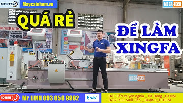 Máy cắt nhôm 2 đầu 05s | giá rẻ nhất 2021 | điện 1 pha