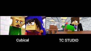 BALDI'S BASICS: THE MUSICAL Part 3 (Cubical vs TC STUDIO)