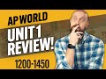 Ap world unit 1 review everything you need to know