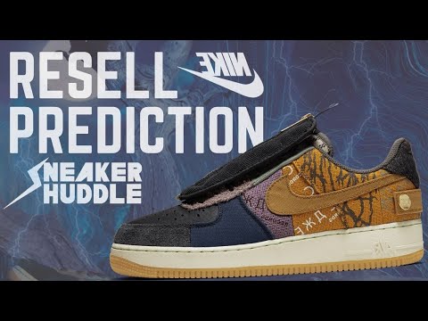travis scott air force 1 resell price
