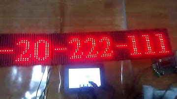 Kết nối bảng led ma trận với HMI, PLC qua Modbus RTU