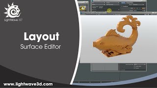 Lightwave 3D Surface Editor