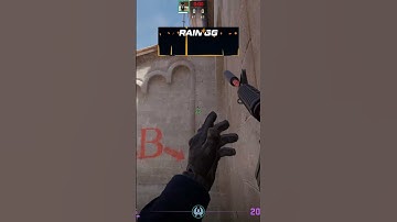 Molotov DEFAULT For Retake B Site On Inferno In CS2 #cs2 #shorts