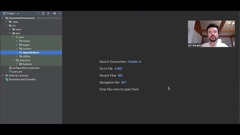 Upload File Testing with Selenium in Cucumber Framework