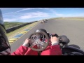 450cc Go Kart on the track.