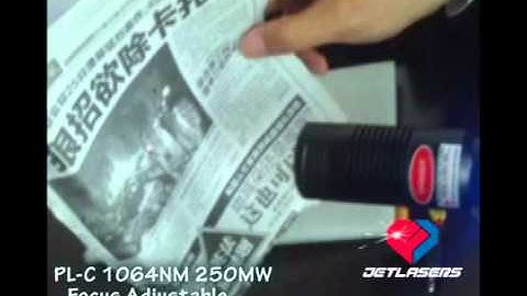 250mw 350mw 500mw 800mw 1064nm Ir Laser Pointers Focusable