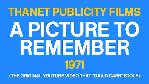 Thanet Publicity Films - A PICTURE TO REMEMBER (Ramsgate) [1971]