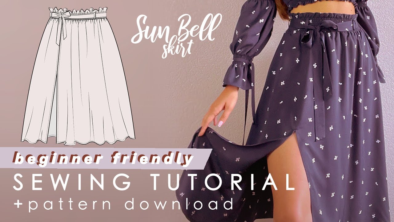 Stephanie Skirt  PDF Sewing Pattern  Just Patterns