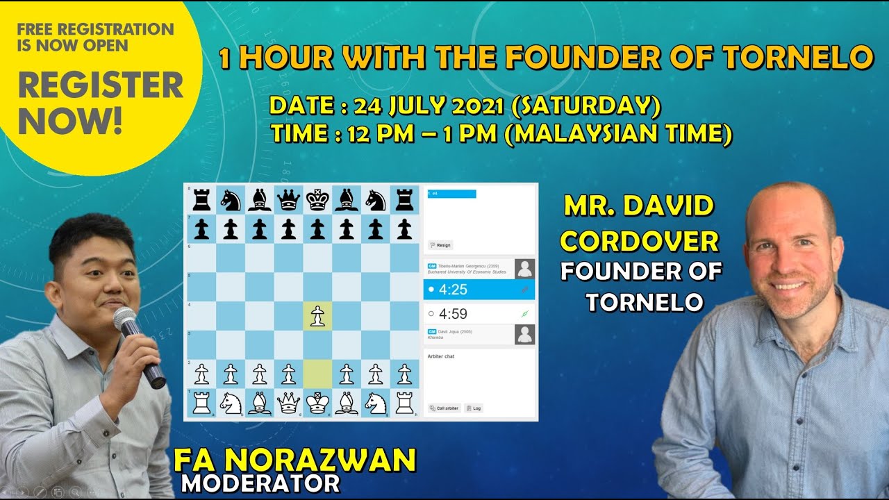 David Cordover - CEO of Tornelo – The Chess Circuit – Podcast