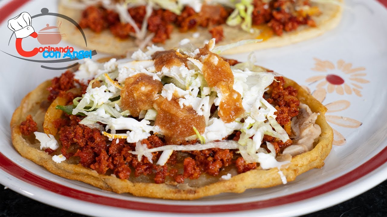 Receta de Garnachas Mexicanas que todos Amarán