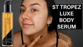 ST Tropez Luxe Body Serum Review #TANNINGTRIALS