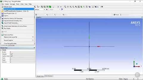 Introduction to ANSYS | Design Modeler Interface | Ep 2.1
