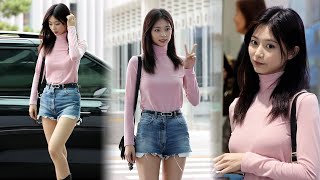 TWICE “Tzuyu” (트와이스 쯔위) 출국 Departure 직캠 | 인천공항 • 230927