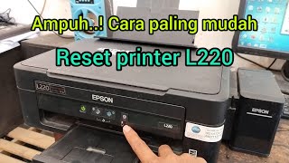 Cara Reset Printer Epson L220 Lampu Kertas Dan Tinta Berkedip Bergantian