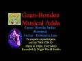 Gaanbondee musical adda