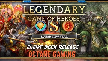 Legendary game of heroes - LUNAR NEW YEAR DECK RELEASE