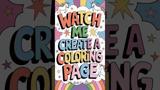 How to Create Adorable Bunny Coloring Pages with AI | Step-by-Step Guide #cutebunny #shorts