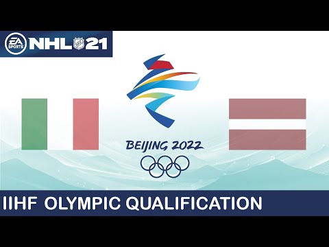 NHL 21 | Final Olympic Qualification | Italy - Latvia | Highlights