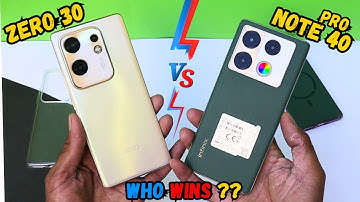 infinix Note 40 Pro 🆚Infinix Zero 30 Comparison🔥 -WHO WINS???