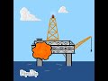 Oil Rig Collapse #animation#explosion#oilrig