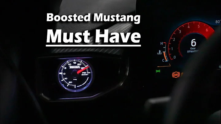 Finally! A clean way to Mount a Gauge in the 24+ Mustangs