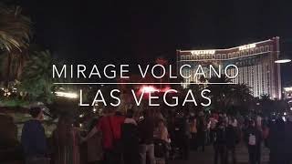 Mirage Volcano Las Vegas Amazing display
