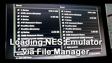 ModChipped Xbox running XBMC demonstration