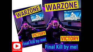 Epic Final Kill Victory in Warzone! #warzone  #callofduty
