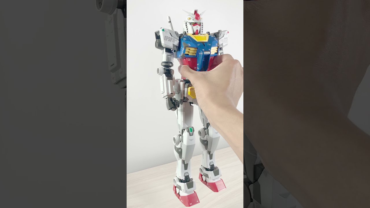 I made a huge moving robot! RX-78F00 Gundam 1/48 Gundam Factory