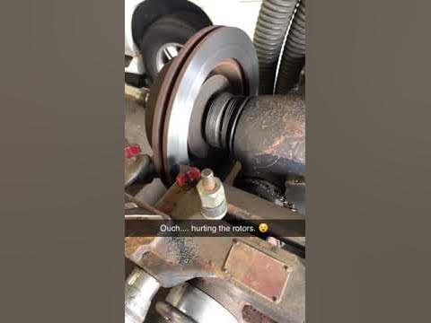 Wrong way to turn rotors! - YouTube