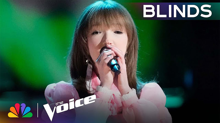 College Student Delivers Haunting Performance of Paramore's "All I Wanted" | The Voice Blinds | NBC