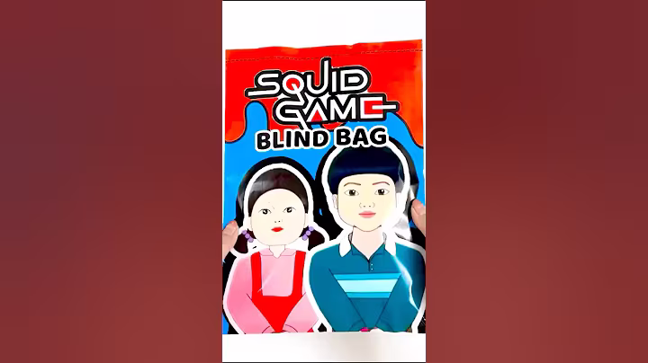 Squid Game x Sprunki DIY Game Book 🦑 #unboxing#diy#blindbag#asmr #squidgame #gamebook #sprunki