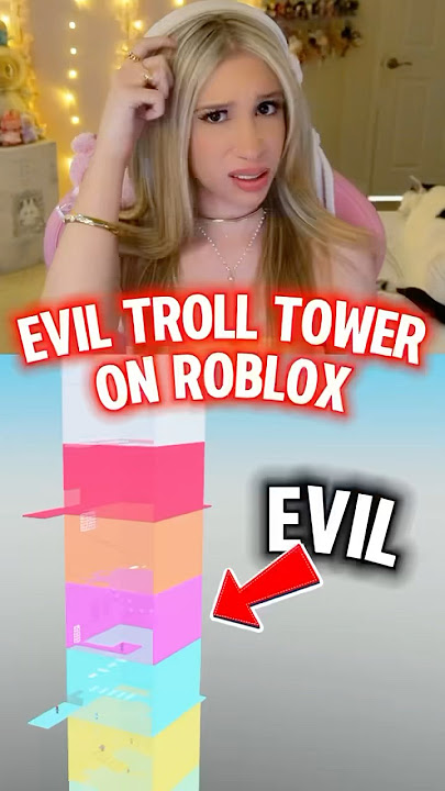 There’s an “EVIL” TROLL TOWER on ROBLOX! 😱