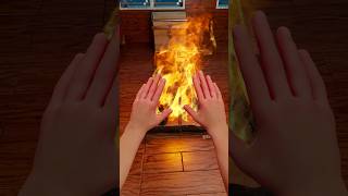 Minecraft Rtx: What If ~14 Playing With Fire #Shorts